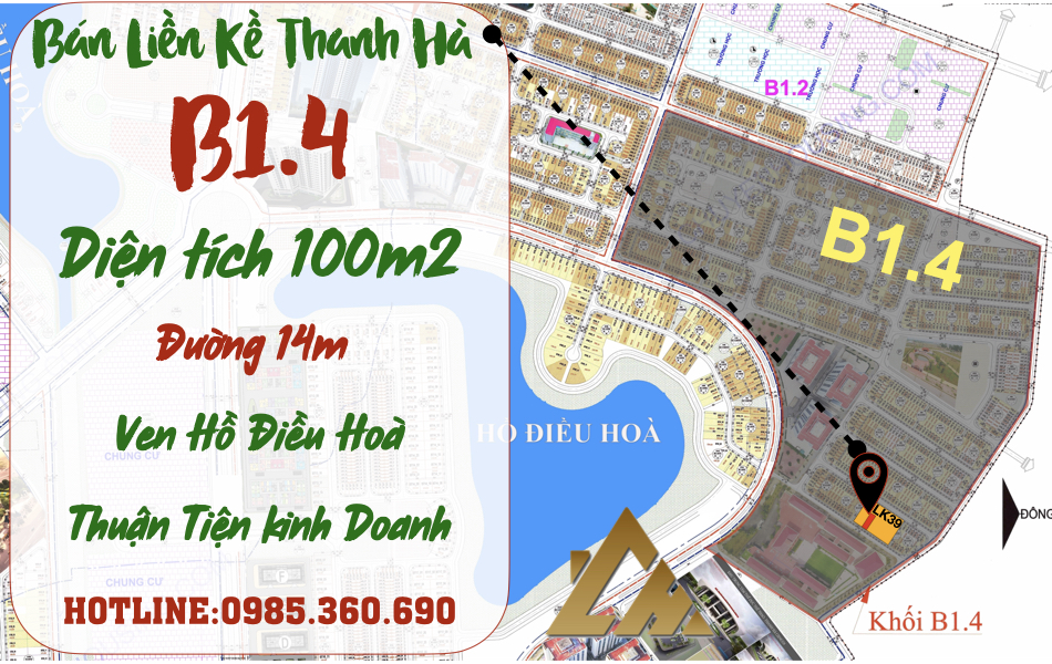 liền kề thanh hà b1.4 liền kề 29 ô 21
