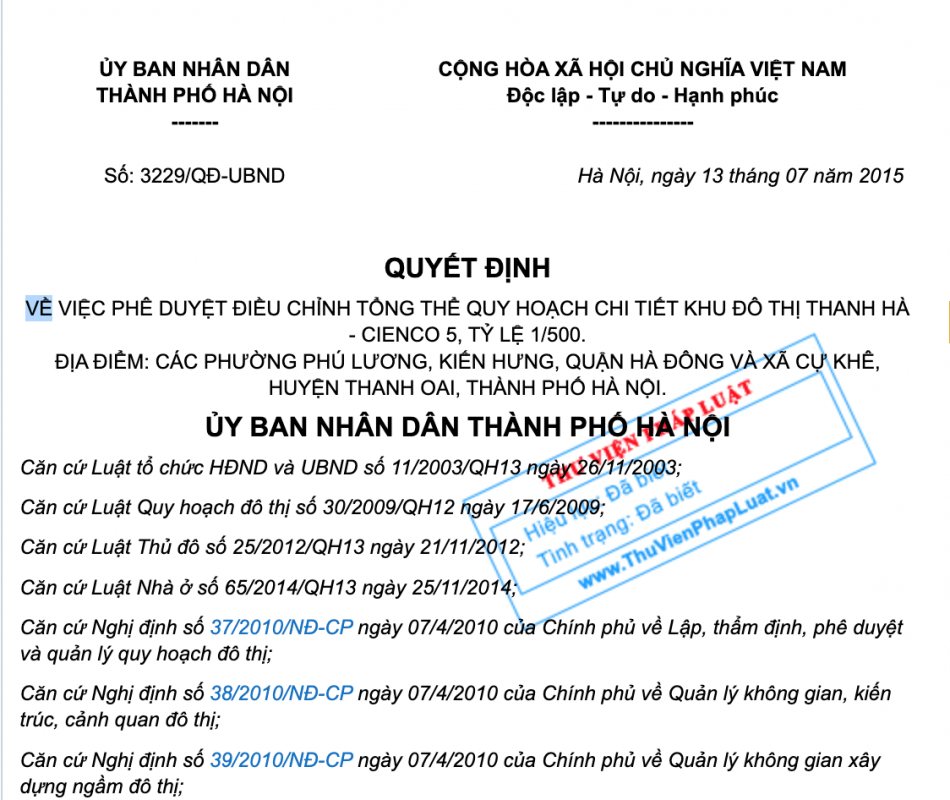 khu đô thị