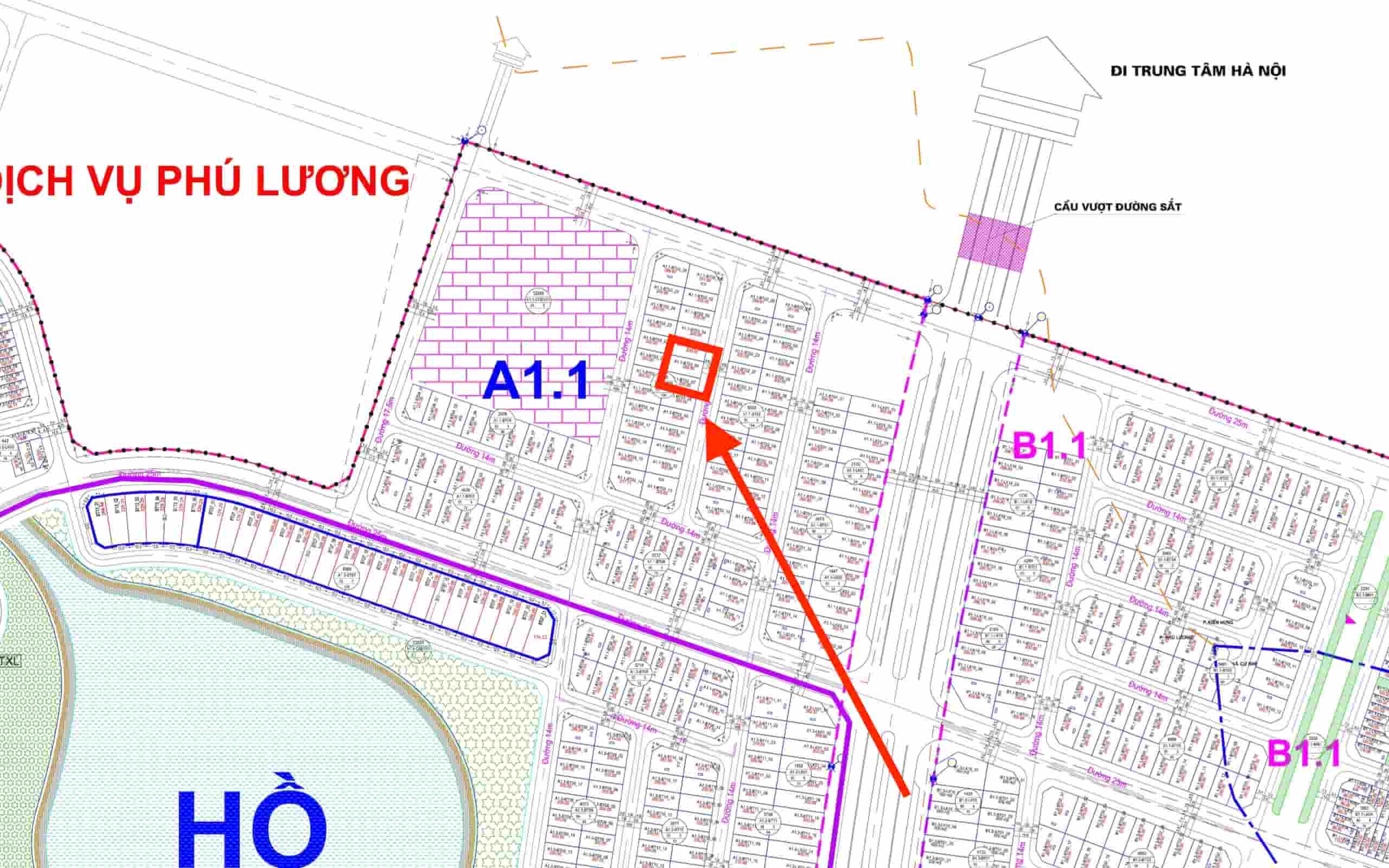bán biệt thự thanh hà a1.1 biệt thự 3