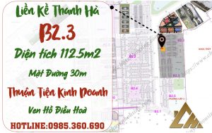 liền kề thanh hà b2.3 liền kề 12 giá rẻ