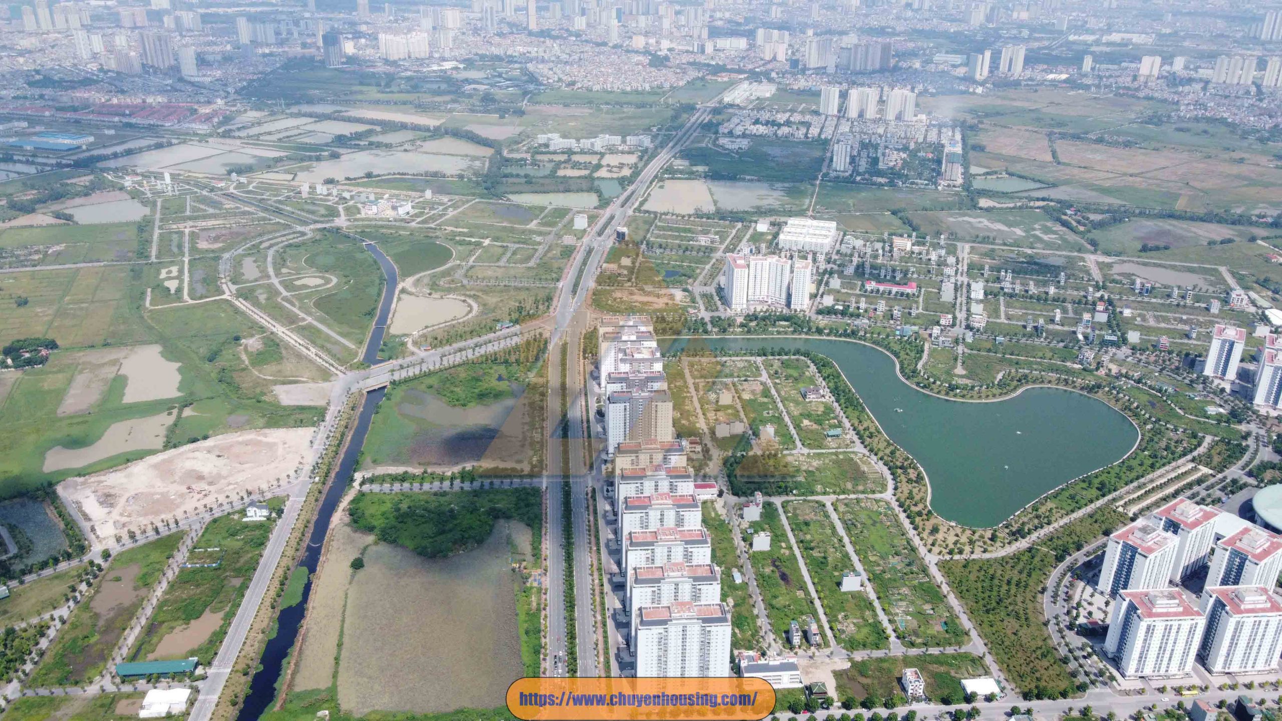 Flycam khu đô thị thanh hà tháng 11 năm 2022