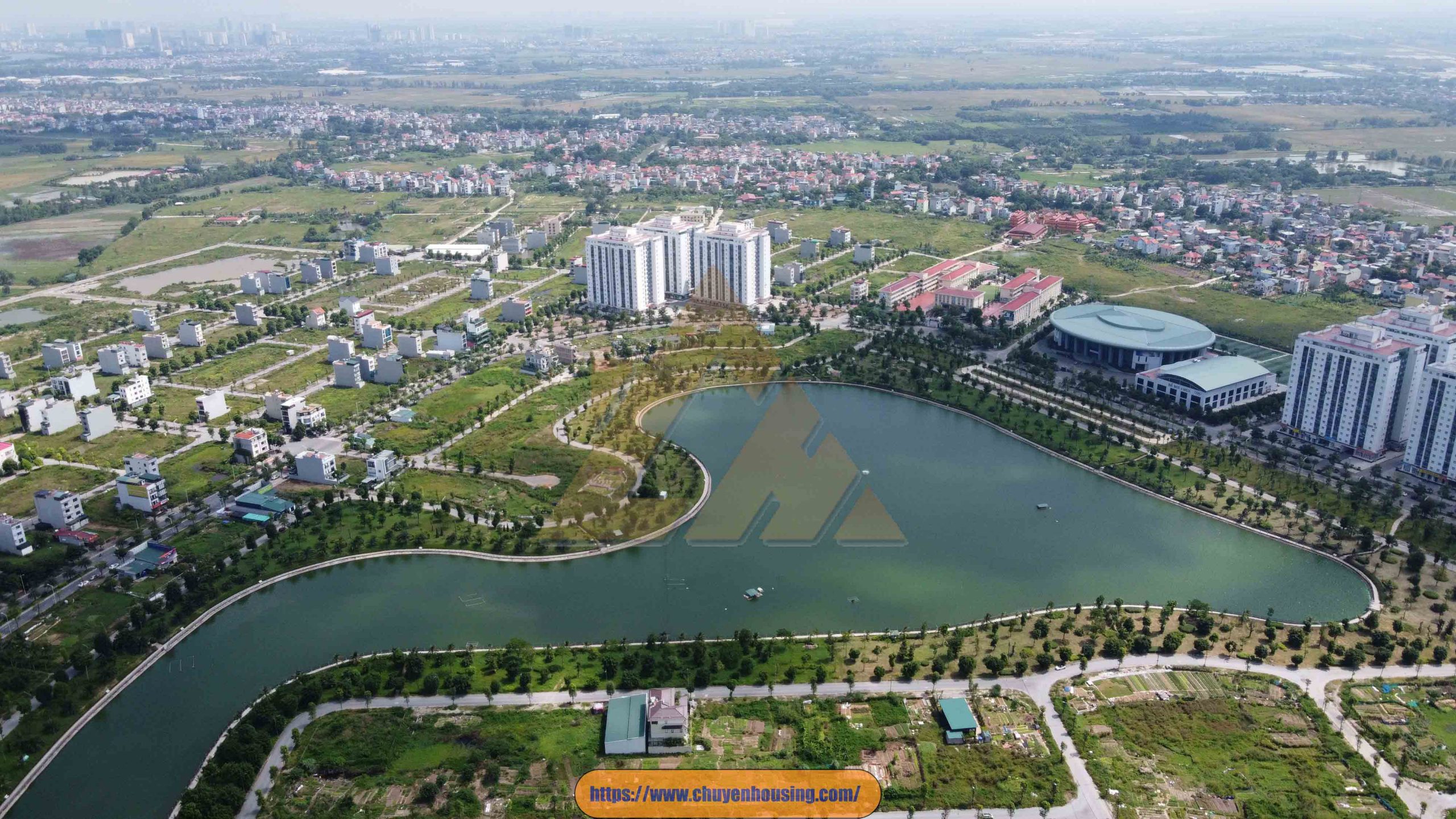 Flycam khu đô thị thanh hà tháng 11 năm 2022