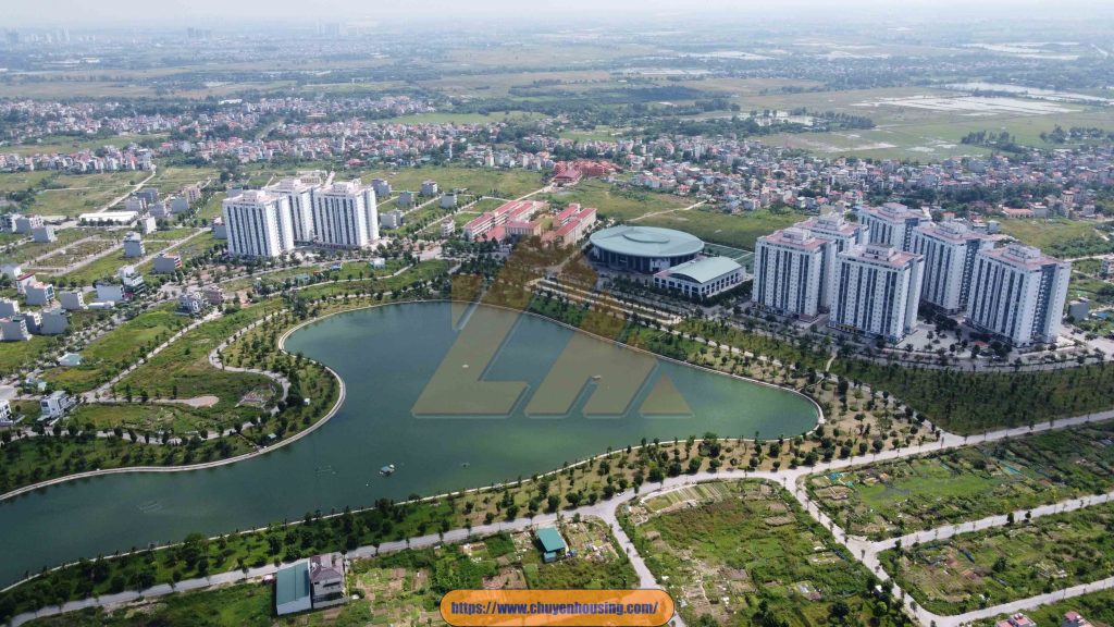 Flycam khu đô thị thanh hà tháng 11 năm 2022