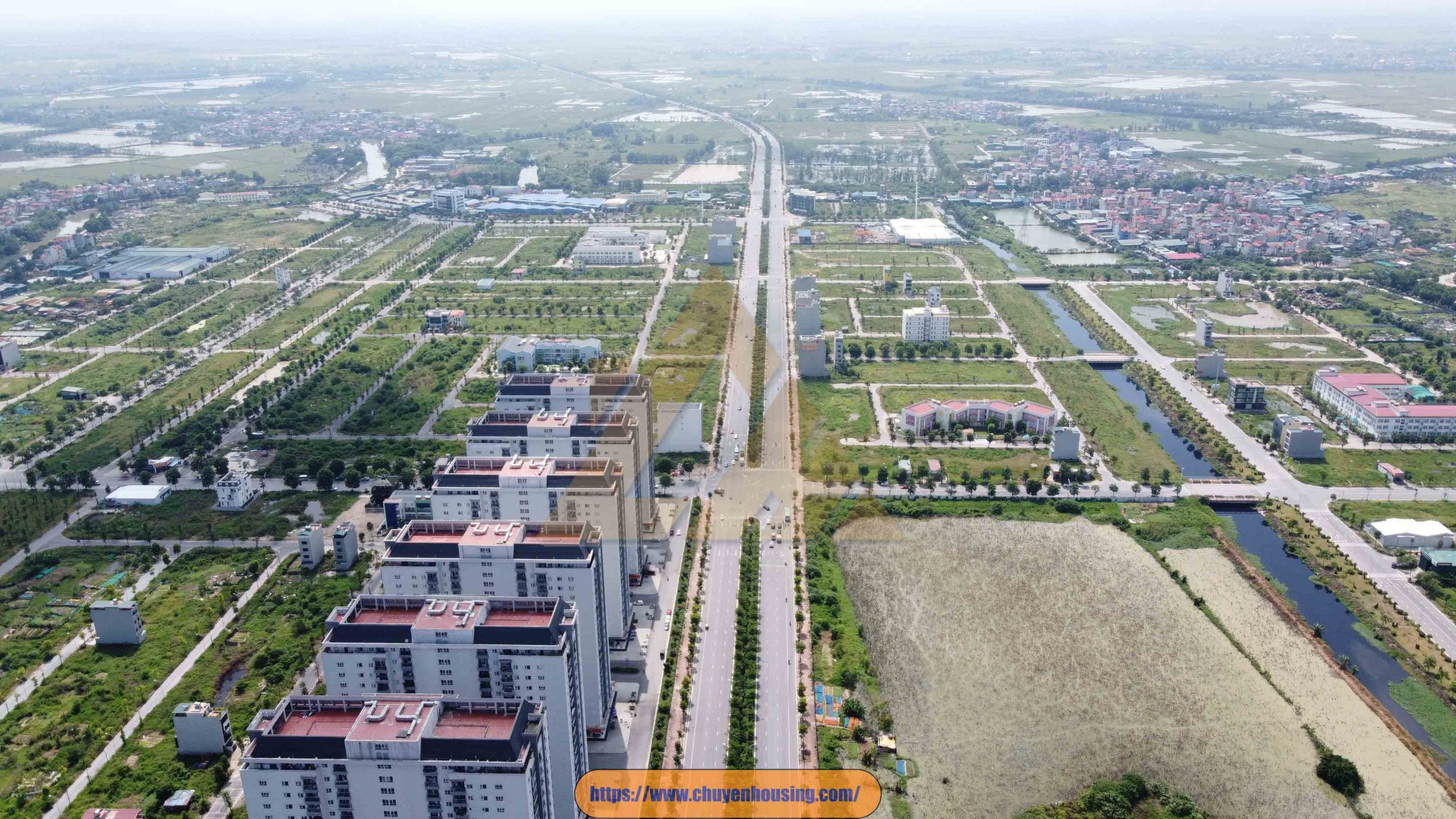 Flycam khu đô thị thanh hà tháng 11 năm 2022