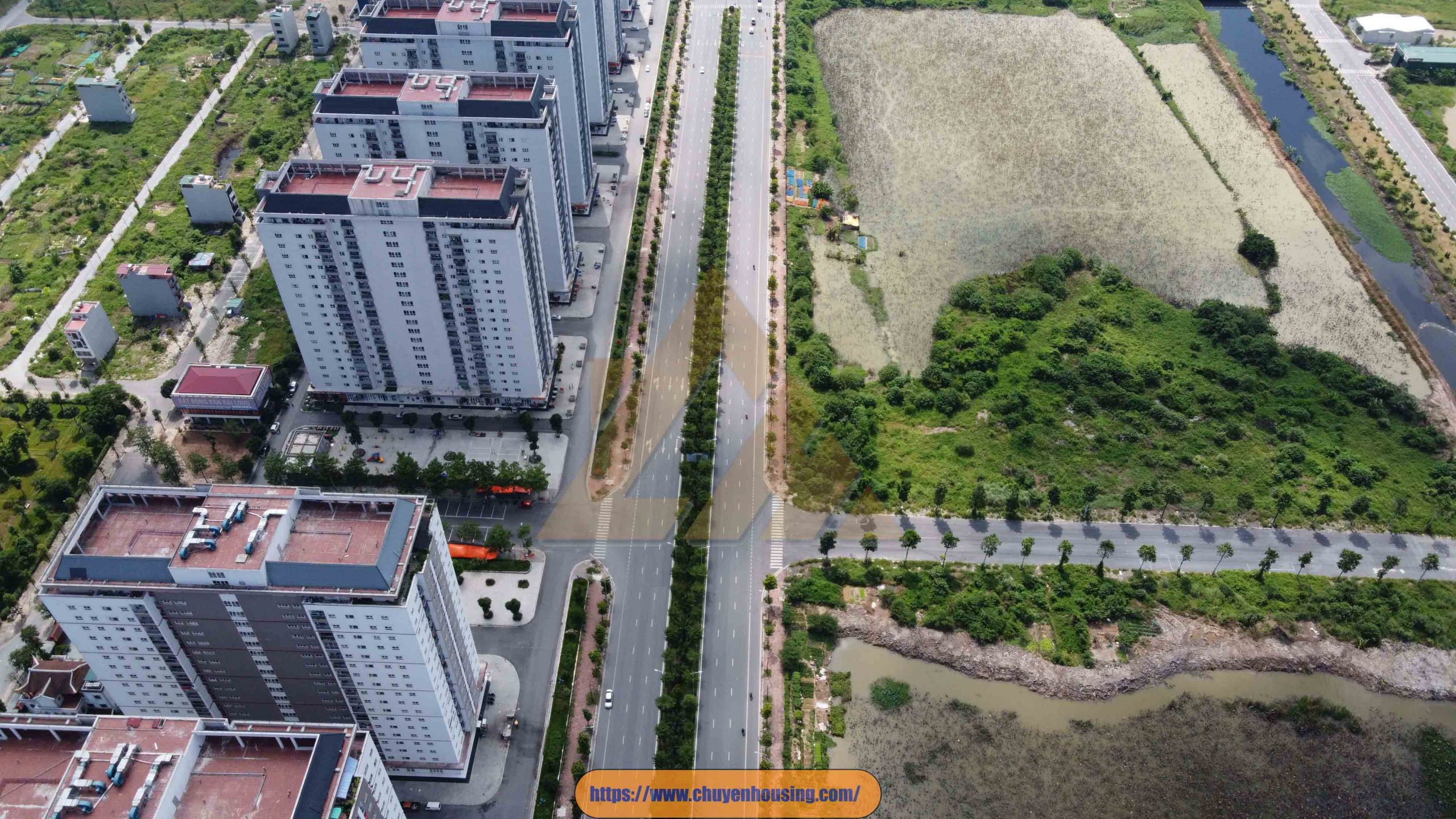 Flycam khu đô thị thanh hà tháng 11 năm 2022
