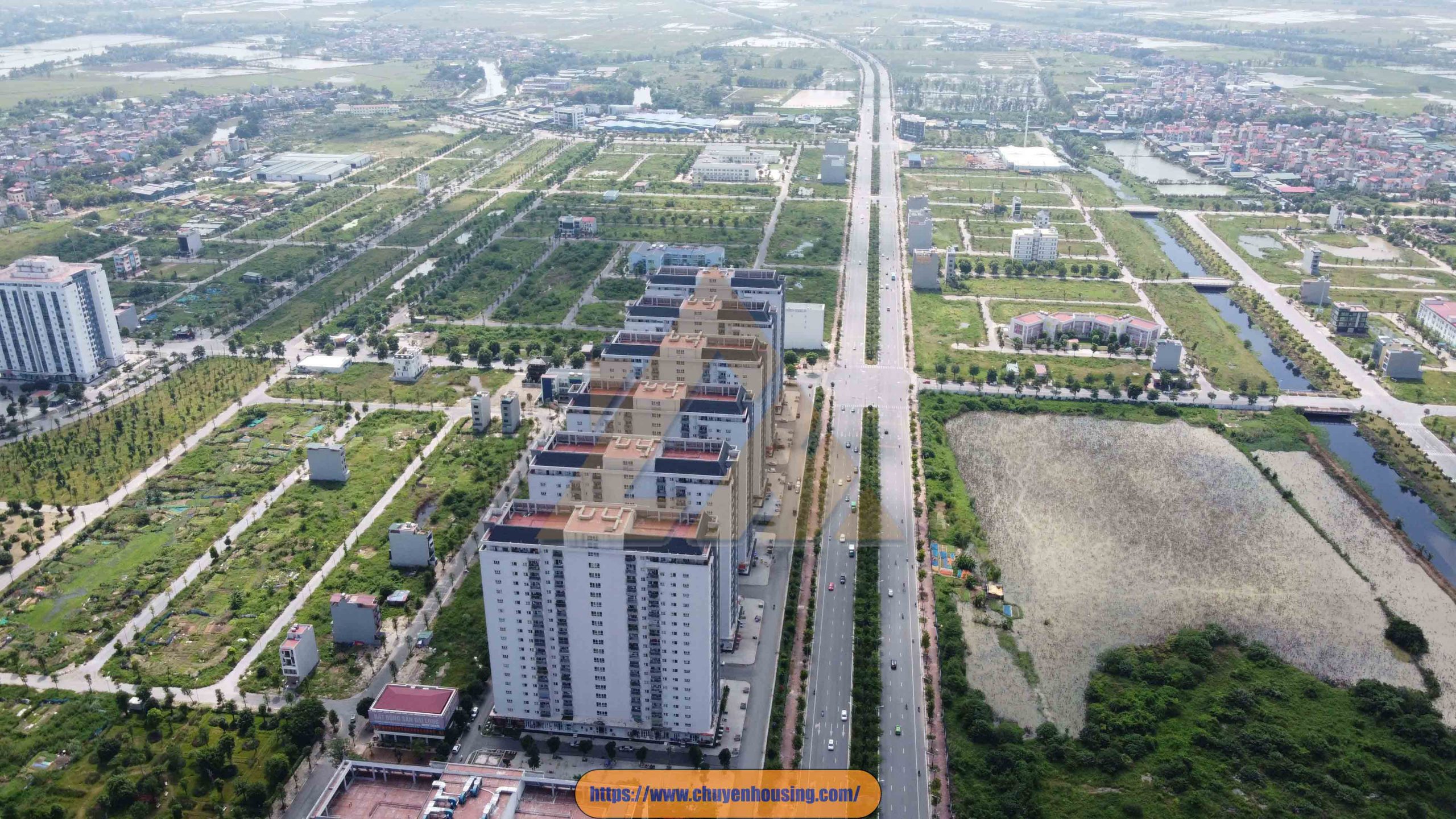 Flycam khu đô thị thanh hà tháng 11 năm 2022