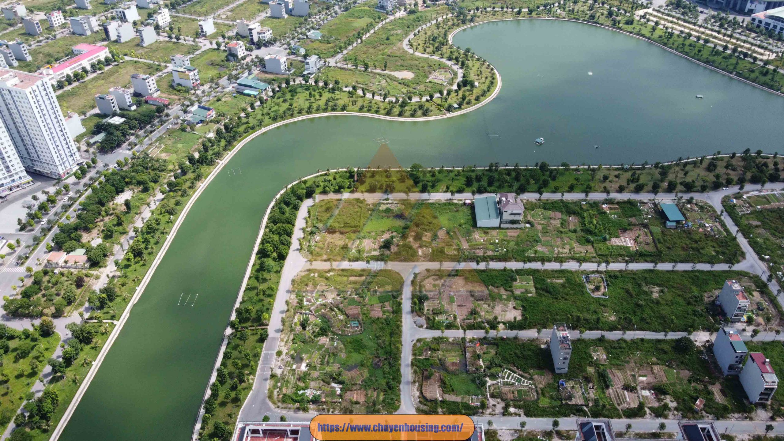 Flycam khu đô thị thanh hà tháng 11 năm 2022