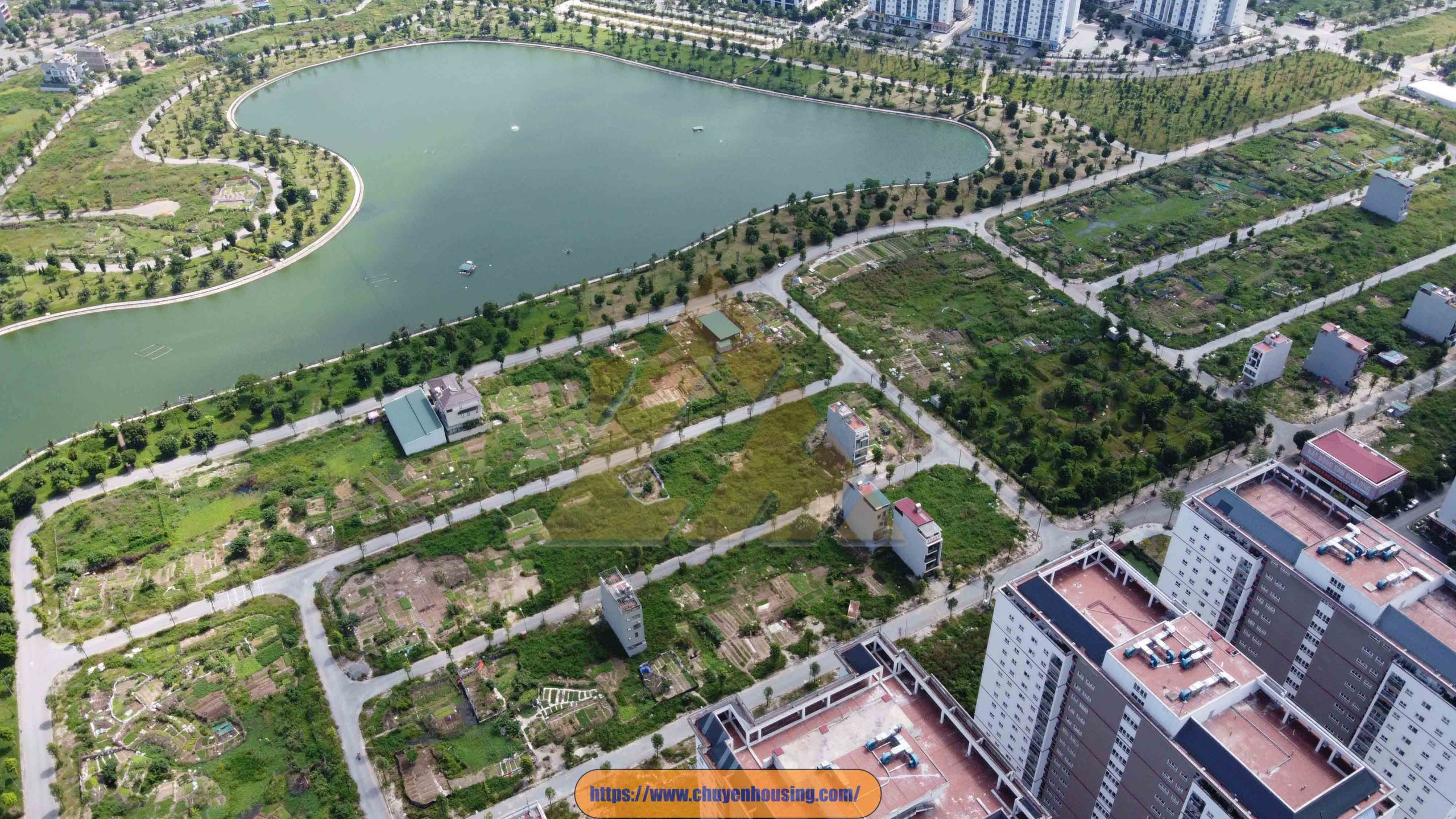 Flycam khu đô thị thanh hà tháng 11 năm 2022