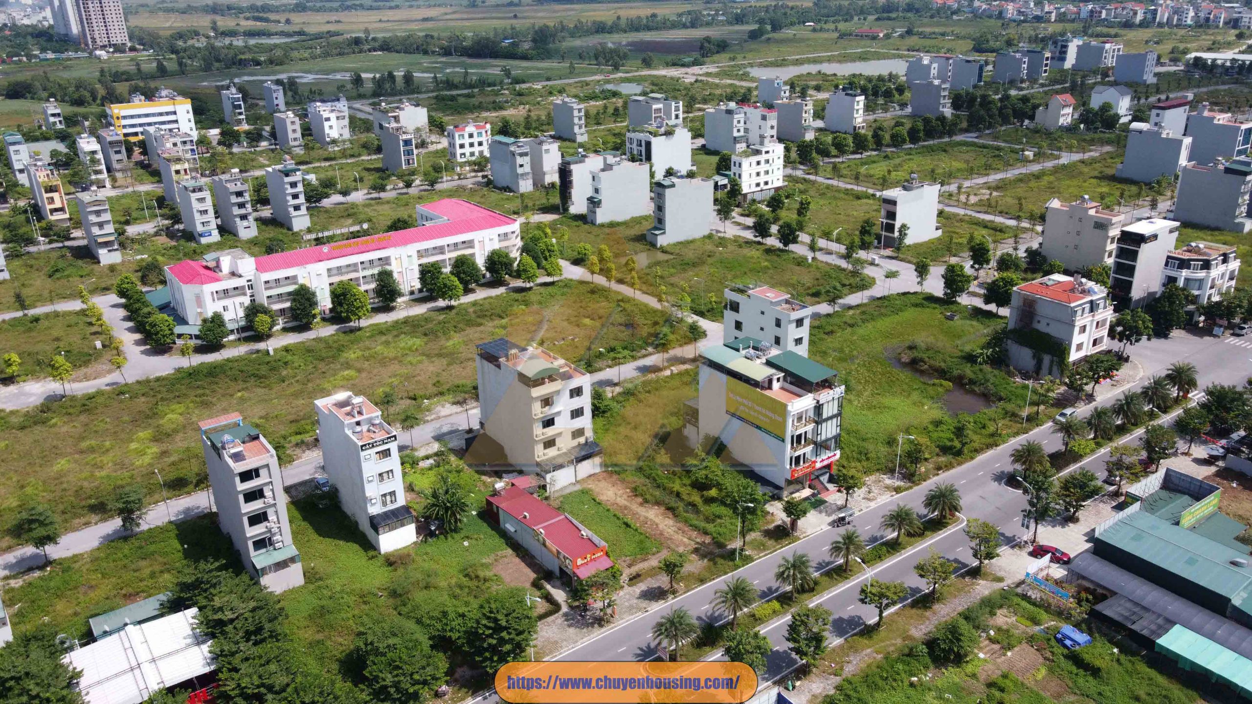 Flycam khu đô thị thanh hà tháng 11 năm 2022