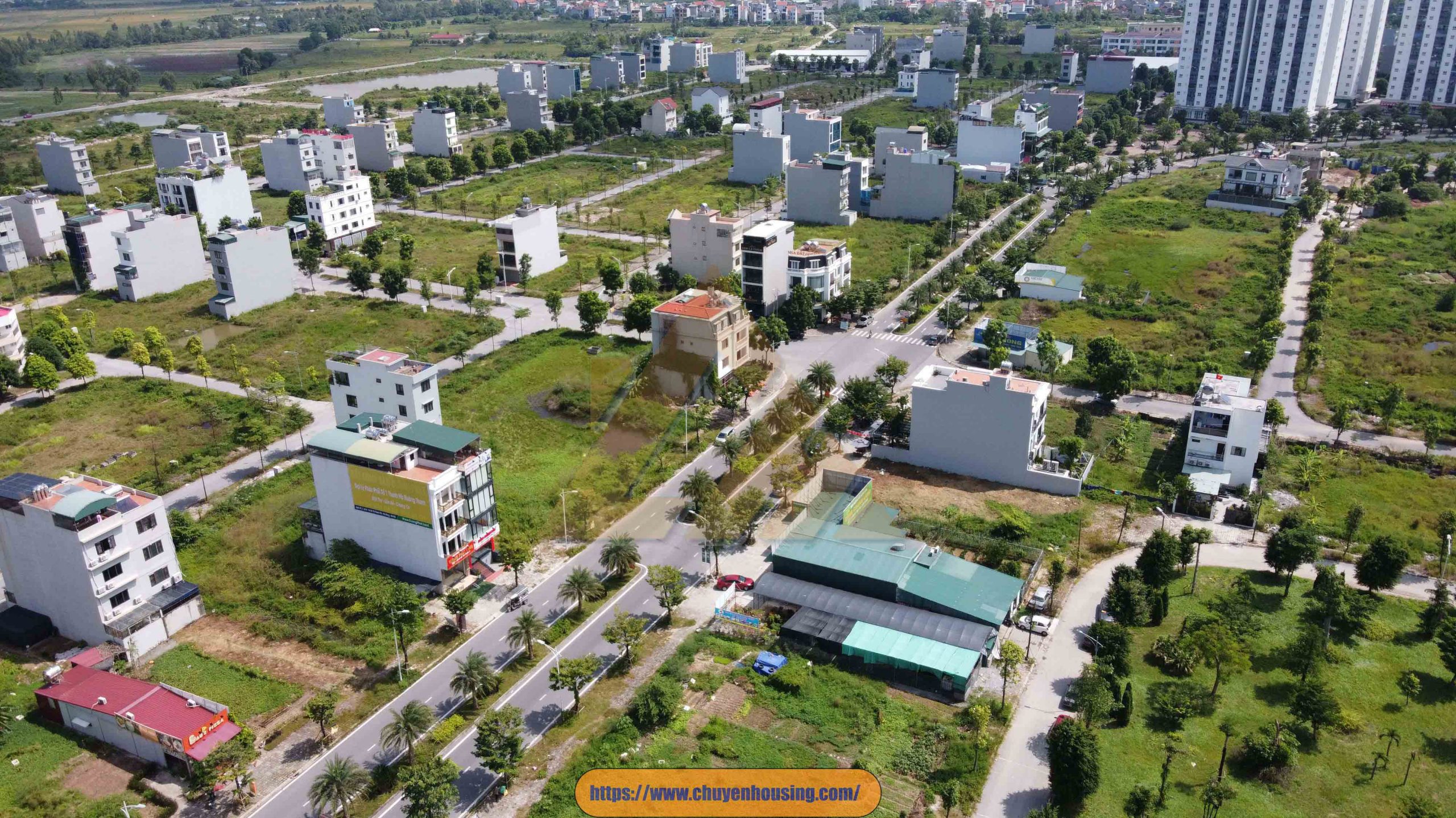Flycam khu đô thị thanh hà tháng 11 năm 2022