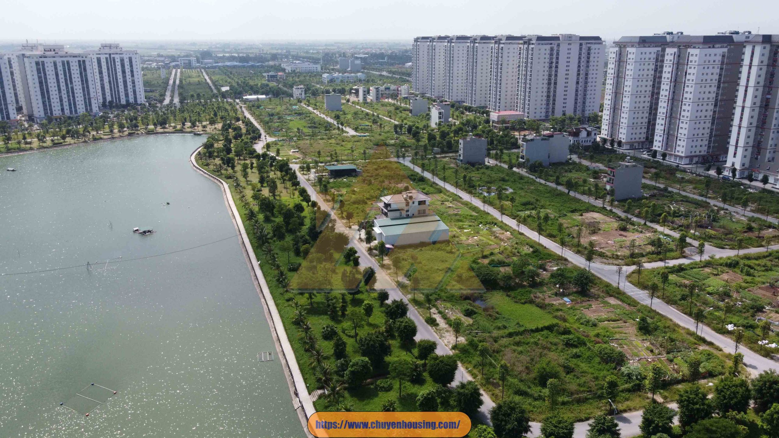 Flycam khu đô thị thanh hà tháng 11 năm 2022