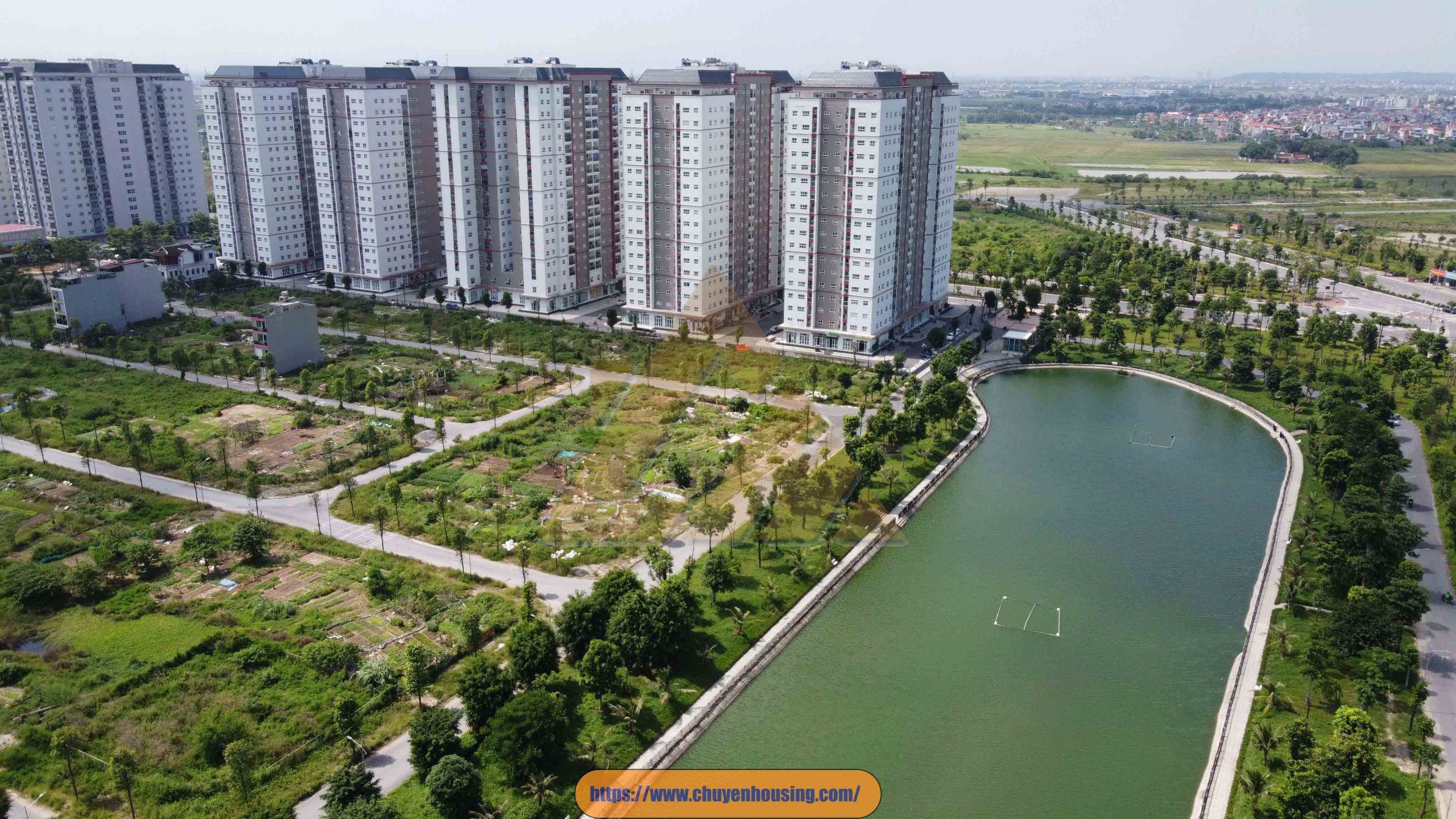 Flycam khu đô thị thanh hà tháng 11 năm 2022
