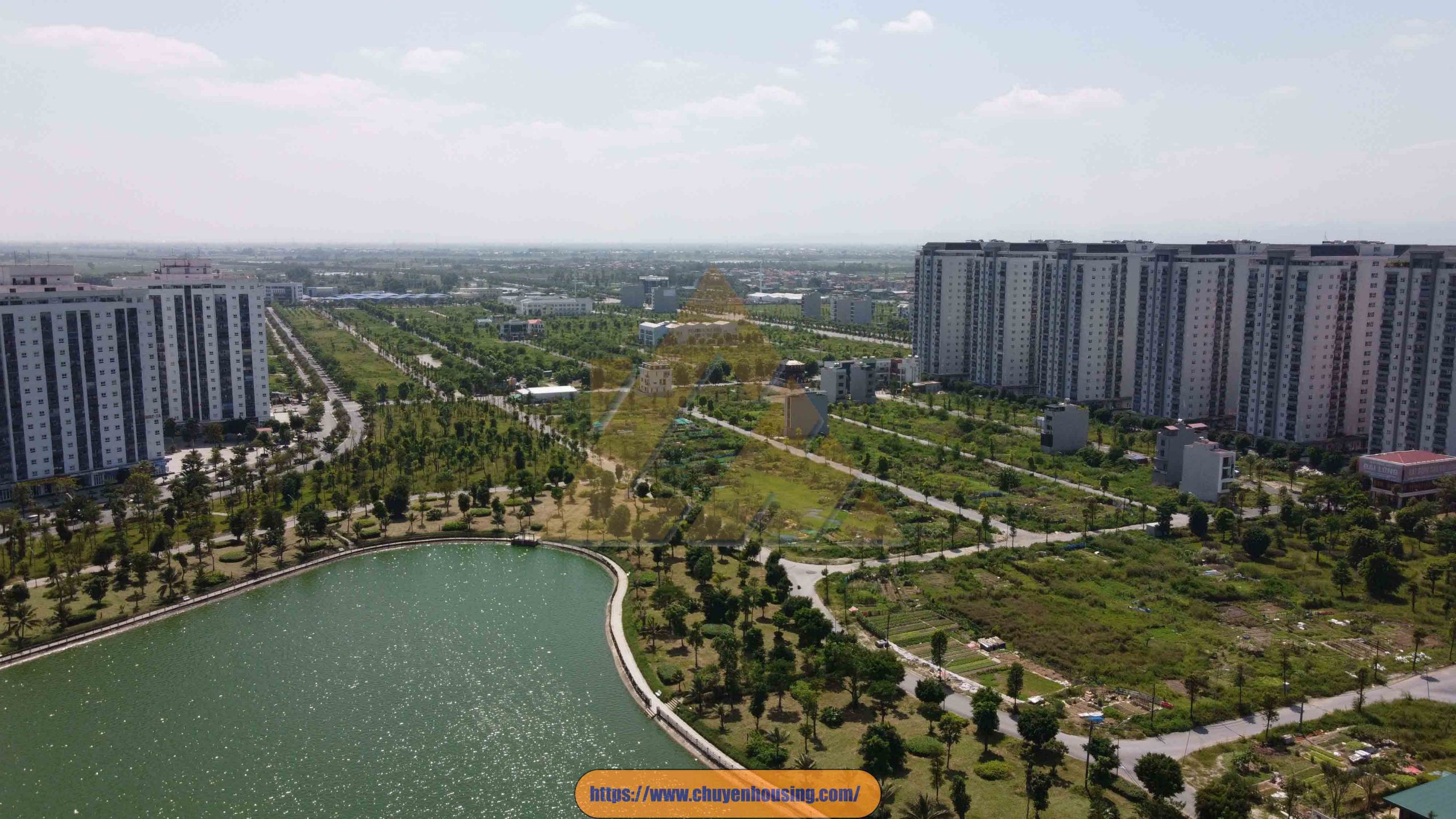 Flycam khu đô thị thanh hà tháng 11 năm 2022
