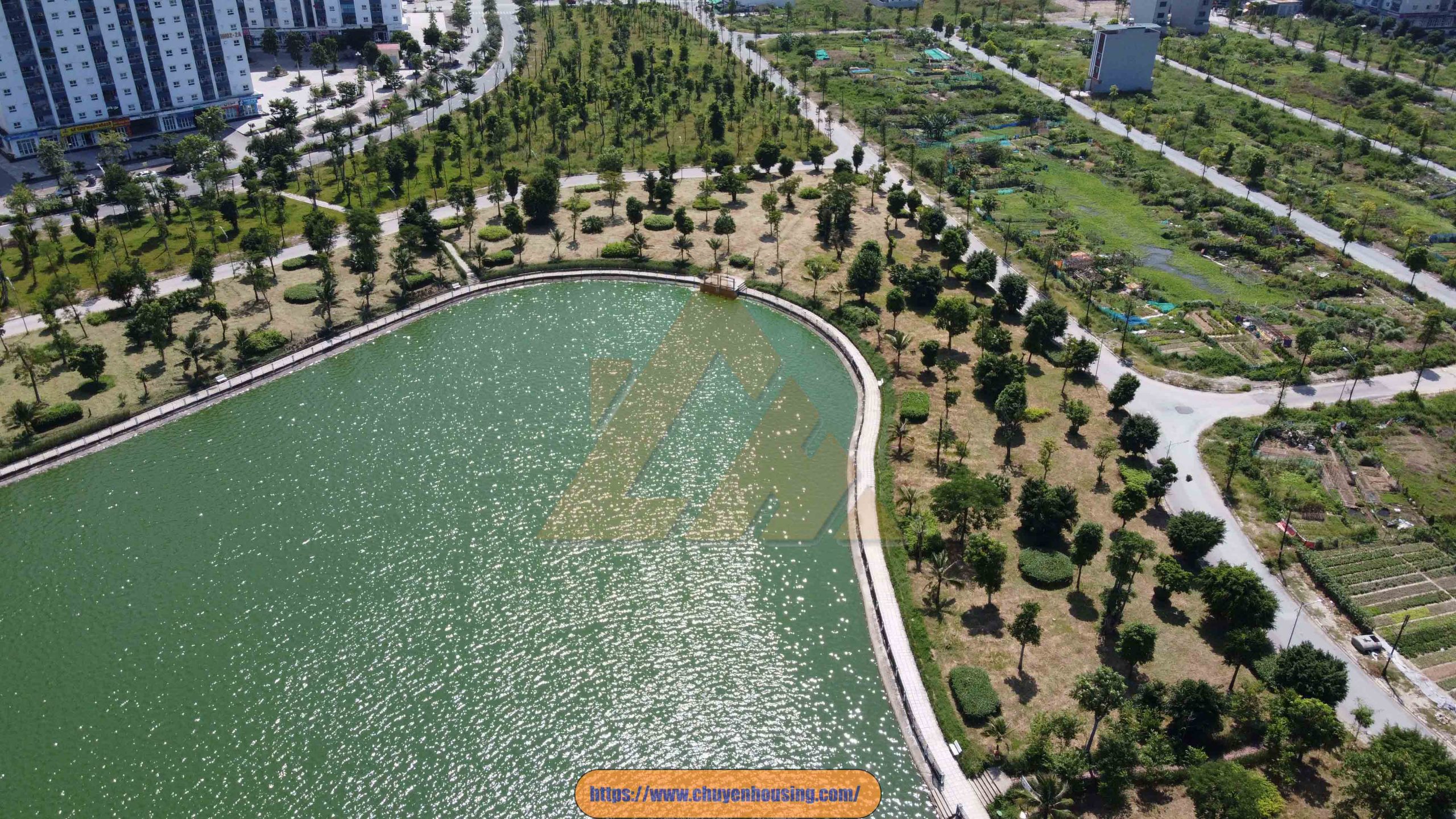 Flycam khu đô thị thanh hà tháng 11 năm 2022