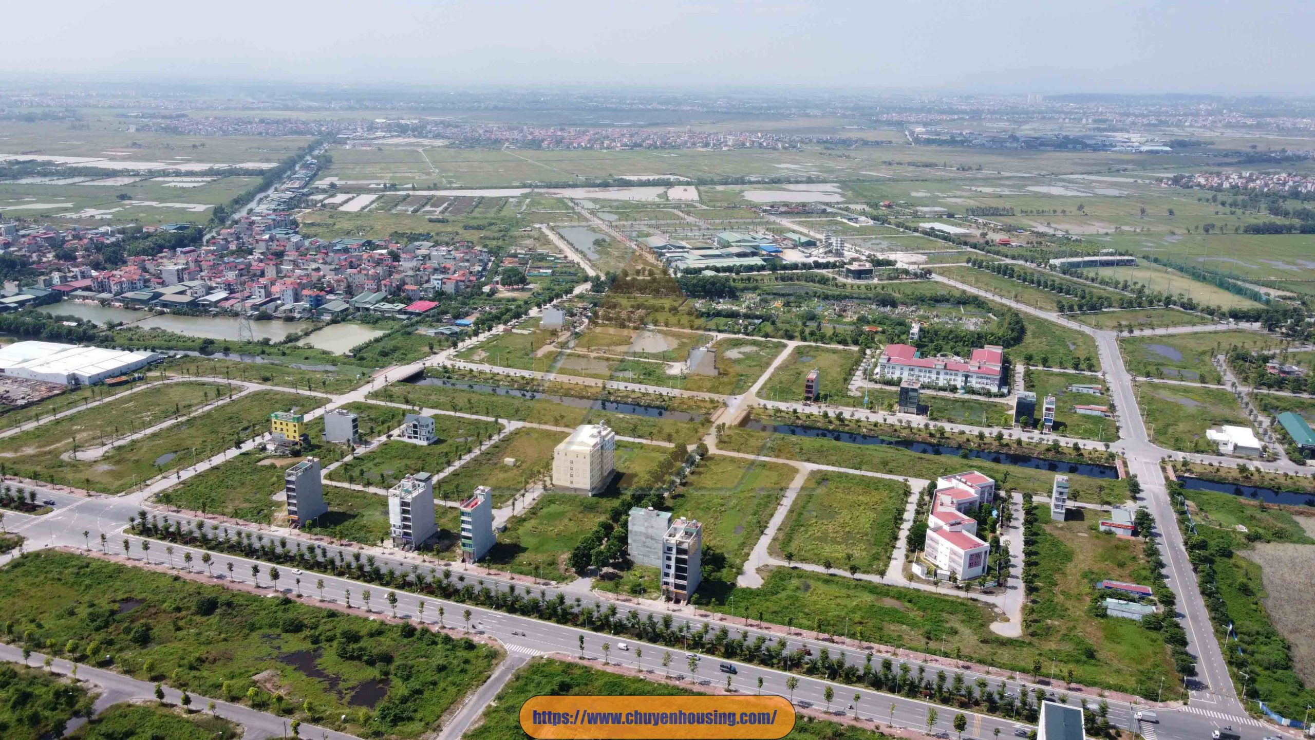 Flycam khu đô thị thanh hà tháng 11 năm 2022