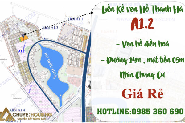 liền kề thanh hà a1.2 liền kề 8