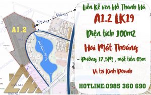 liền kề thanh hà a1.2 liền kề 19 ô 11