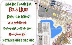 liền kề thanh hà b1.3 liền kề 1