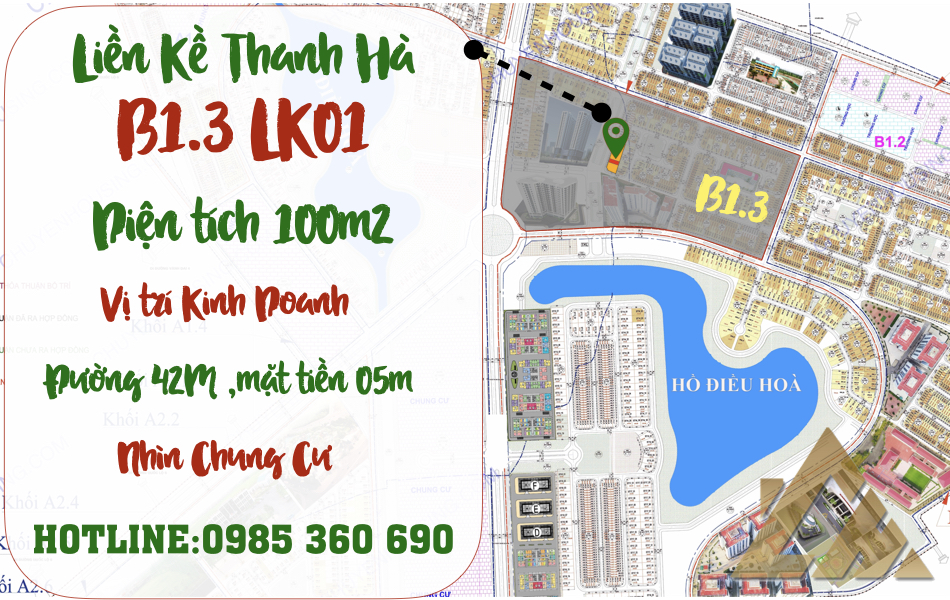 liền kề thanh hà b1.3 liền kề 1
