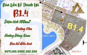 liền kề thanh hà b1.4 liền kề 6