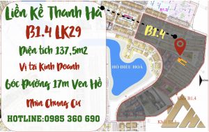 liền kề thanh hà b1.4 liền kề 29 ô 1