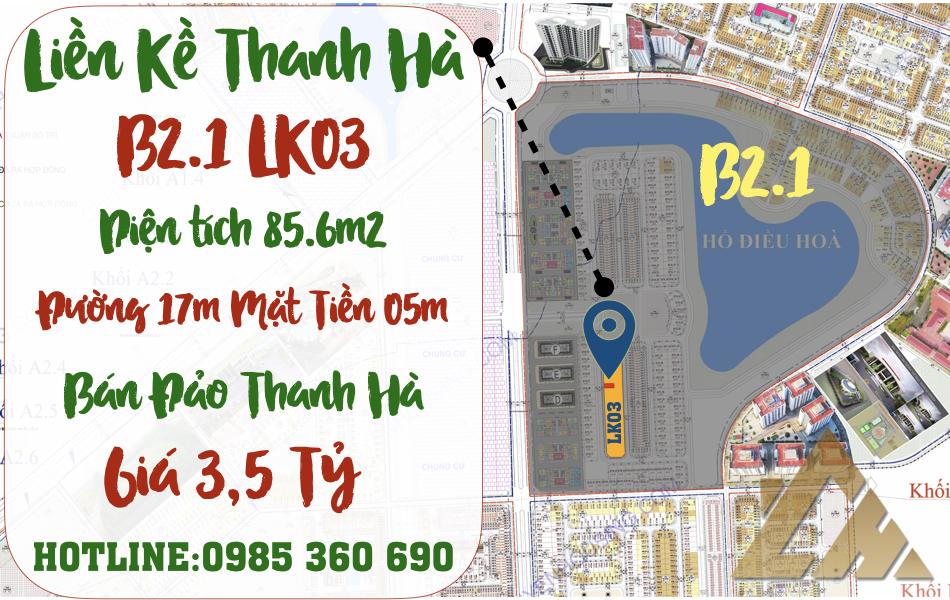 liền kề thanh hà b2.1 liền kề