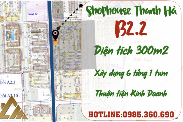 shophouse thanh hà b2.2 liền kề 03