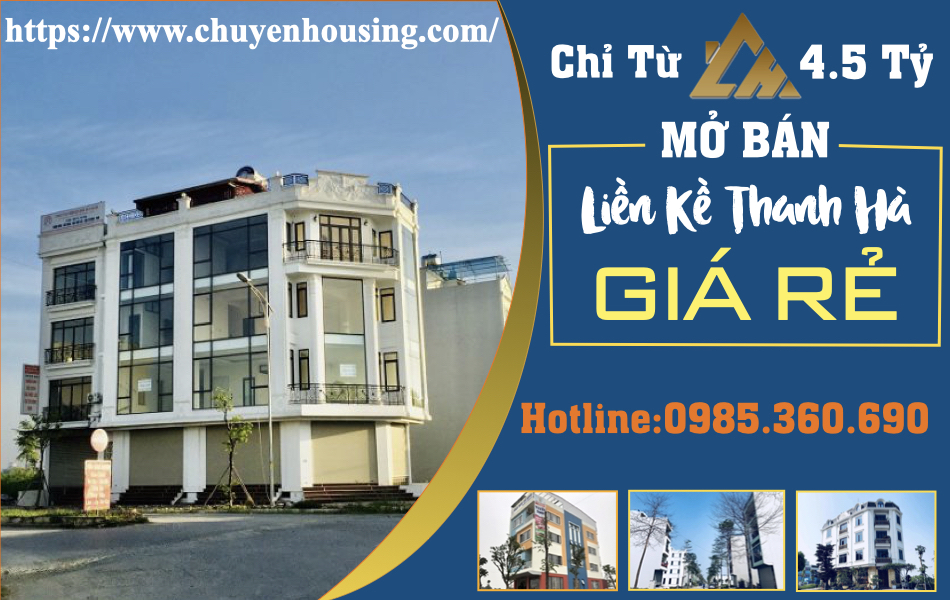 mở bán liền kề thanh hà