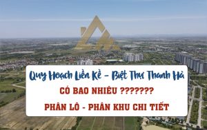 quy hoạch chi tiết khu đô thị thanh hà