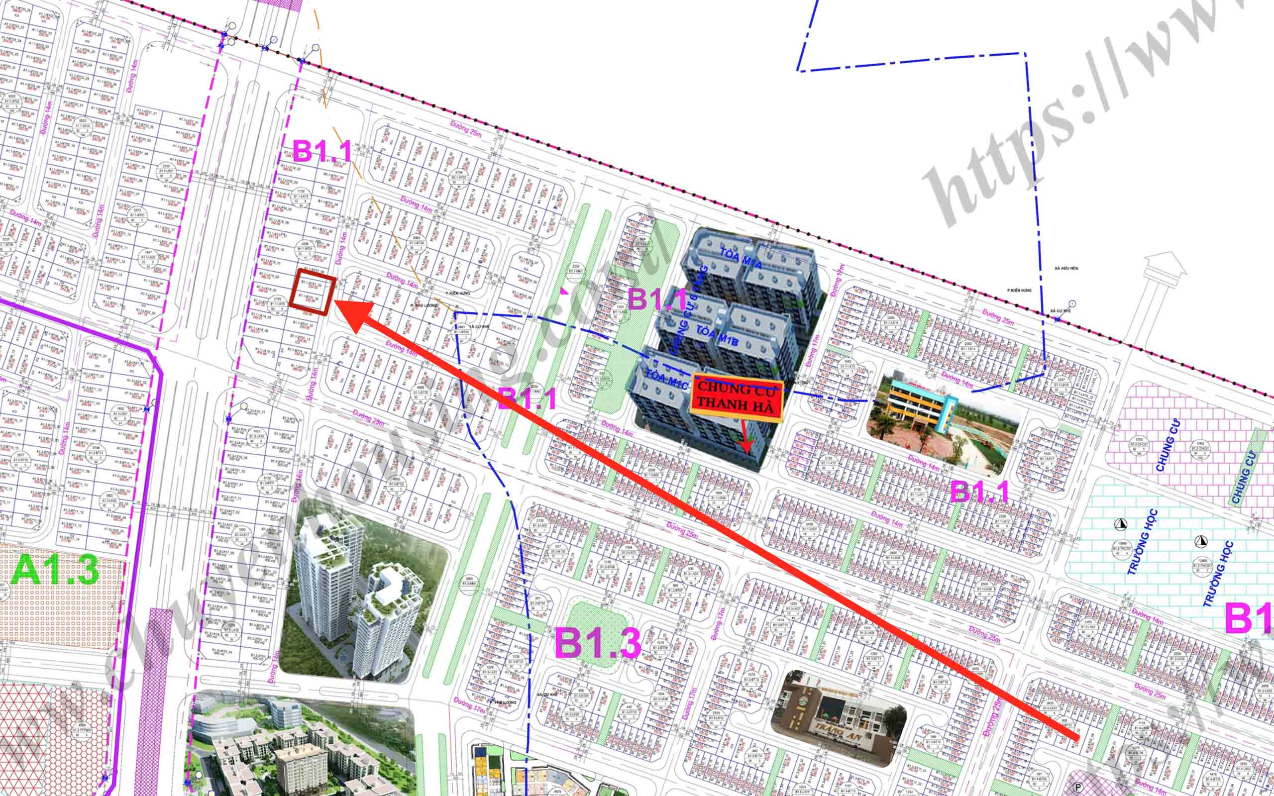 bán biệt thự thanh hà b1.1 sau shophouse giá rẻ