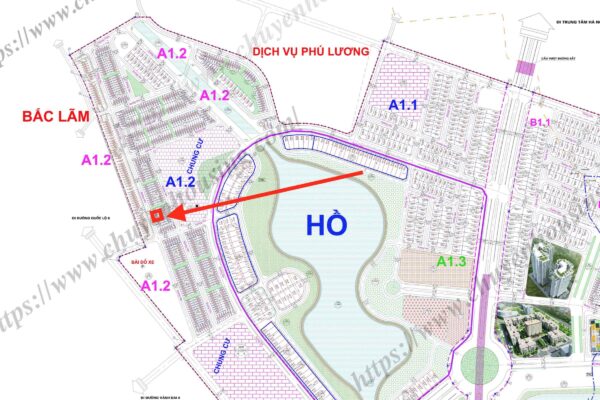 bán liền kề thanh hà a1.2 liền kề 11