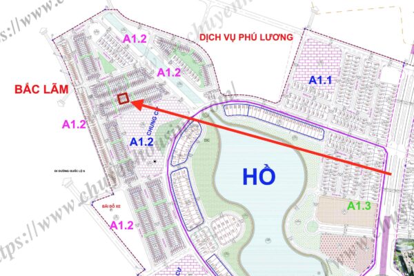 bán liền kề thanh hà a1.2 liền kề 8