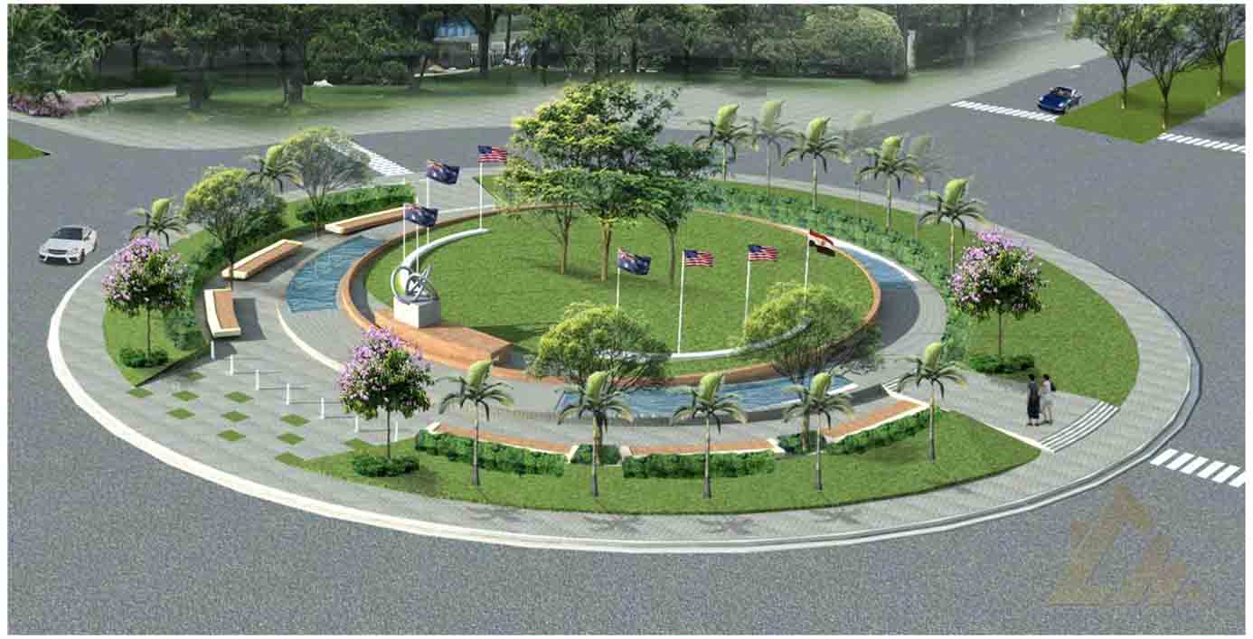 công viên khu đô thị thanh hà