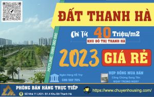 đất nền liền kề thanh hà