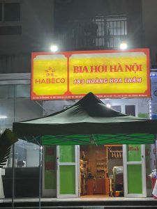 bia hơi 183 hoàng hoa thám tại