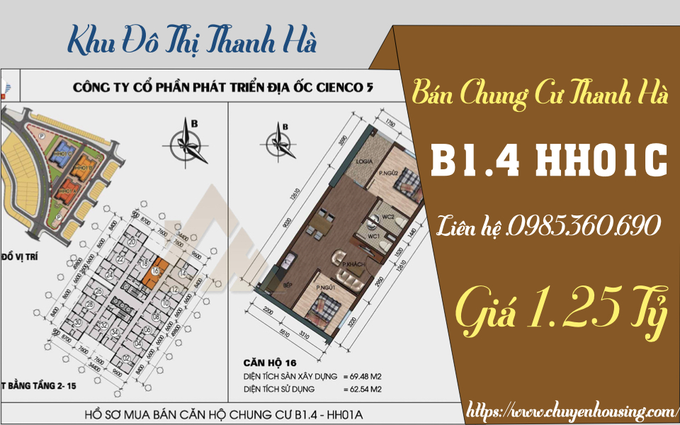 bán căn hộ thanh hà