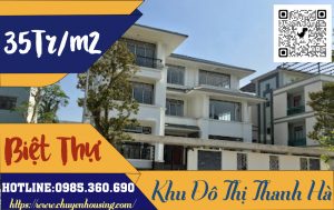 bán đất biệt thự thanh hà