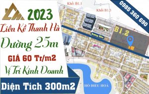 bán liền kề thanh hà b1.2 giá rẻ