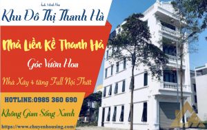 bán nhà liền kề thanh hà