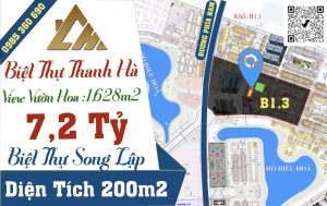 biệt thự thanh hà b1.3 biệt thự 3