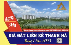 giá đất liền kề thanh hà