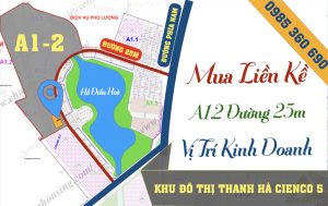liền kề Thanh Hà a1.2 liền kề 17 đường 25m