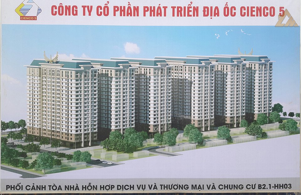 mặt bằng chung cư thanh hà b2.1 hh03 tầng 2