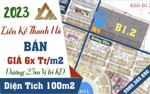 bán rẻ liền kề thanh hà b1.2