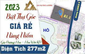bán biệt thự thanh hà lô góc giá rẻ