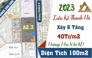 liền kề Thanh Hà a2.3 liền kề 7