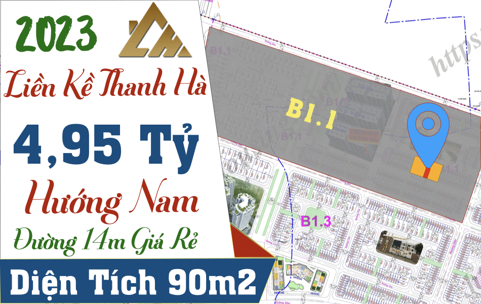 liền kề thanh hà b1.1 liền kề 10 giá rẻ