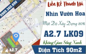 thanh hà a2.7 nhìn vườn hoa