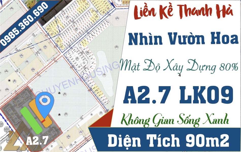 thanh hà a2.7 nhìn vườn hoa