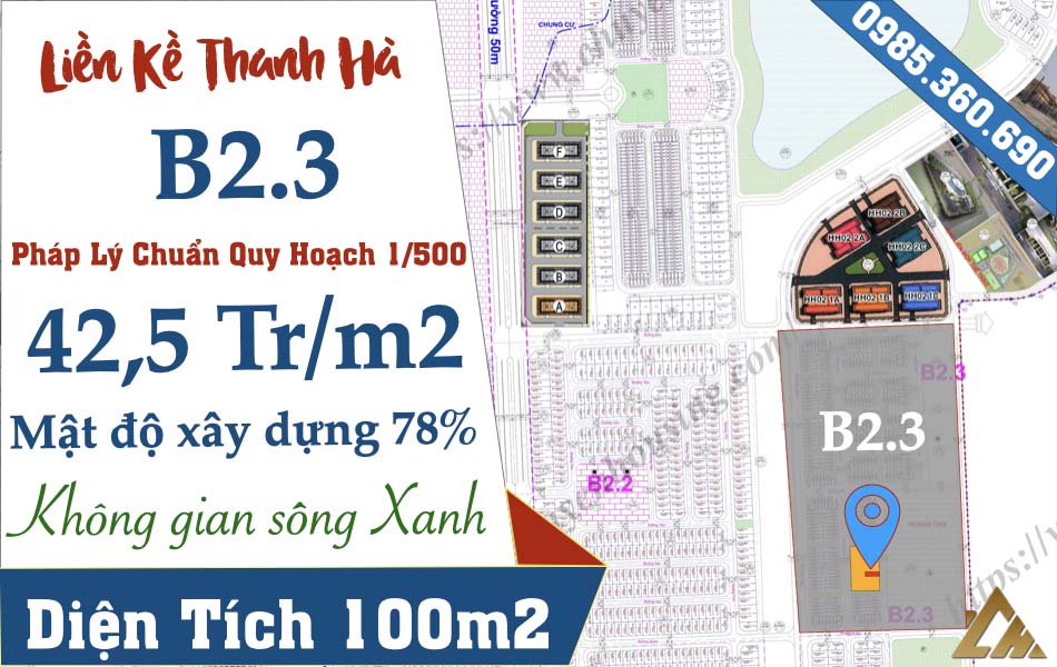 liền kề thanh hà b2.3 liền kề 14 giá rẻ